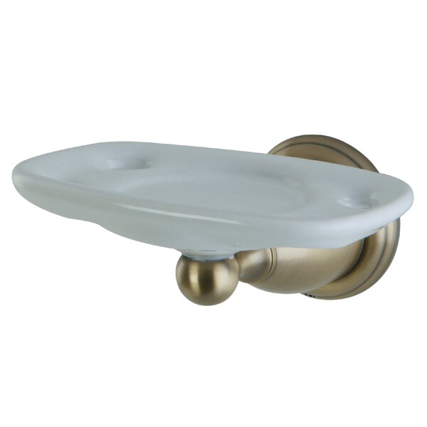 Heritage Toothbrush And Tumbler Holders, Antique Brass